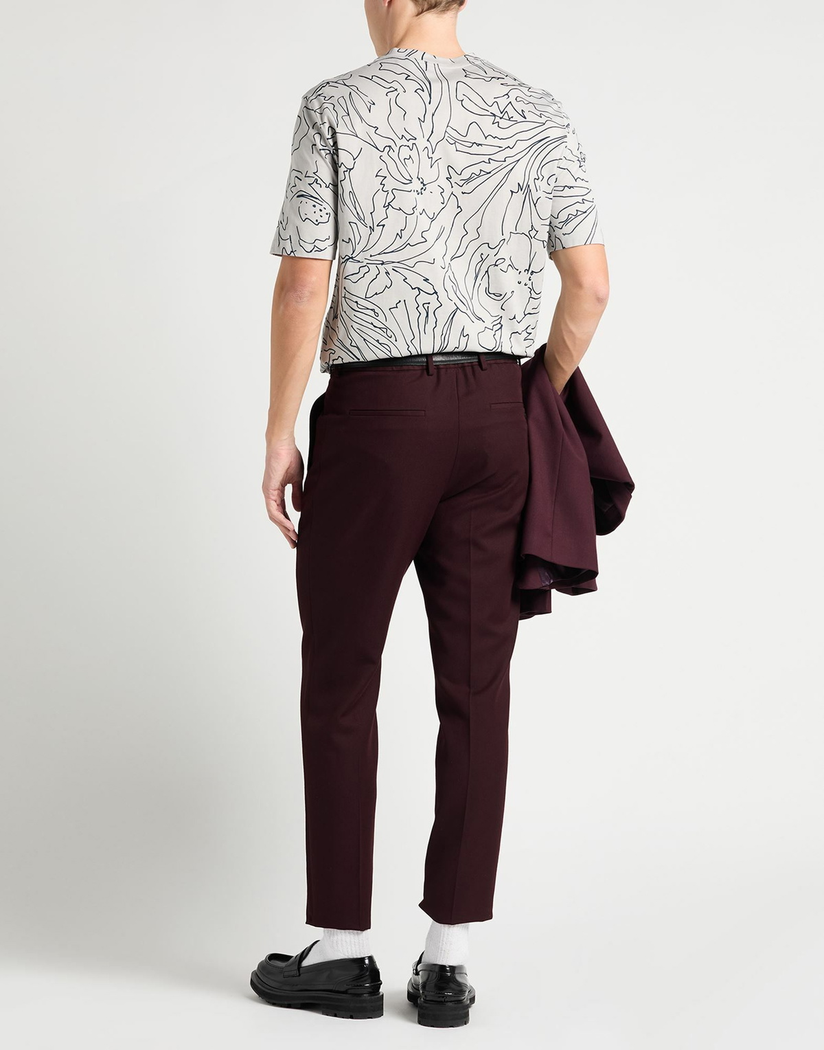 Ferragamo Mens T-shirt Taupe