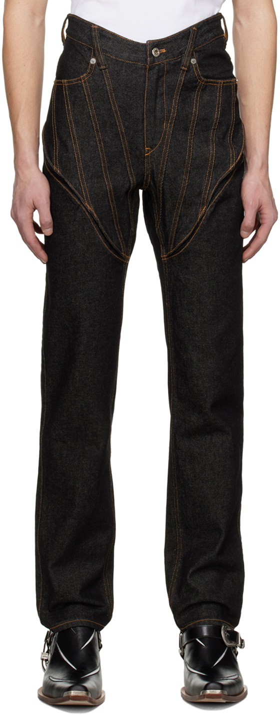 Juntae Kim SSENSE Exclusive Black Jeans