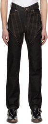 Juntae Kim SSENSE Exclusive Black Jeans
