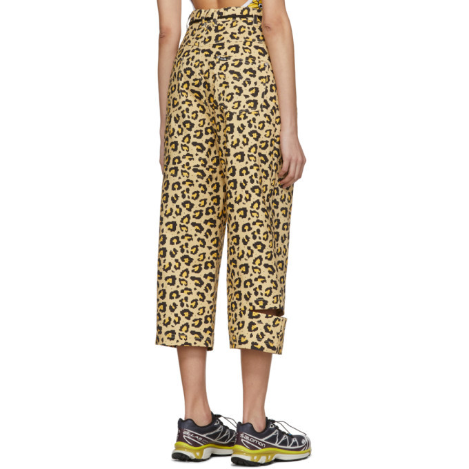 Perks and Mini White Leopard Bri Bri Jeans
