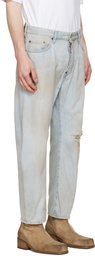 Dsquared2 Blue Light L.A. Wash Bro Jeans