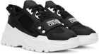 Versace Jeans Couture Black Speedtrack Sneakers