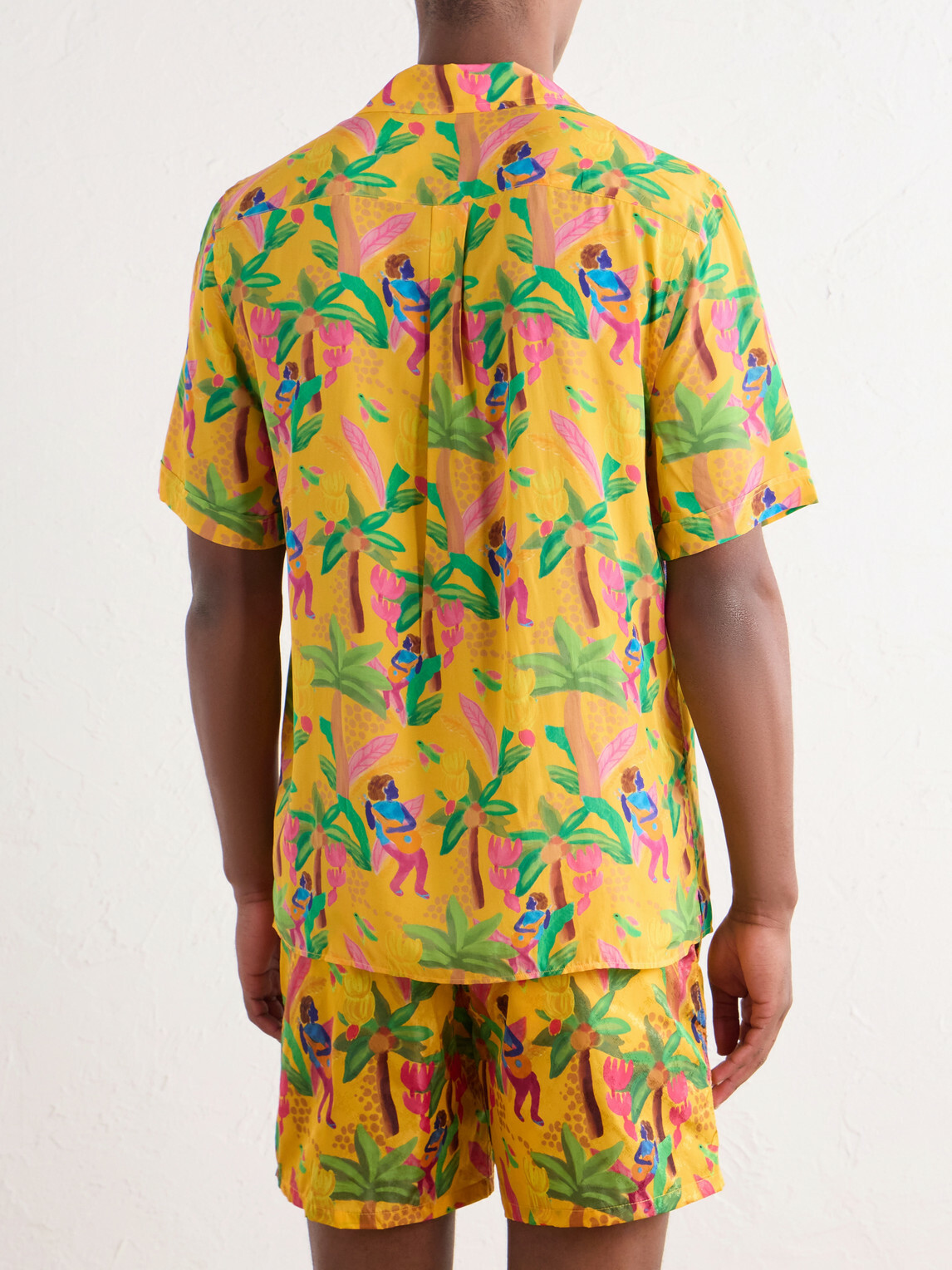 Vilebrequin - Charli Camp-Collar Printed Habotai Shirt - Multi