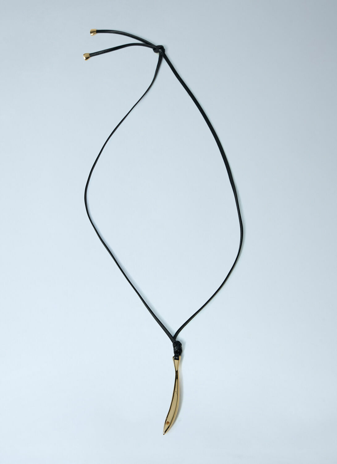 Bottega Veneta Sardine Leather Necklace