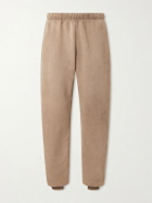 Les Tien - Tapered Garment-Dyed Cotton-Jersey Sweatpants - Neutrals