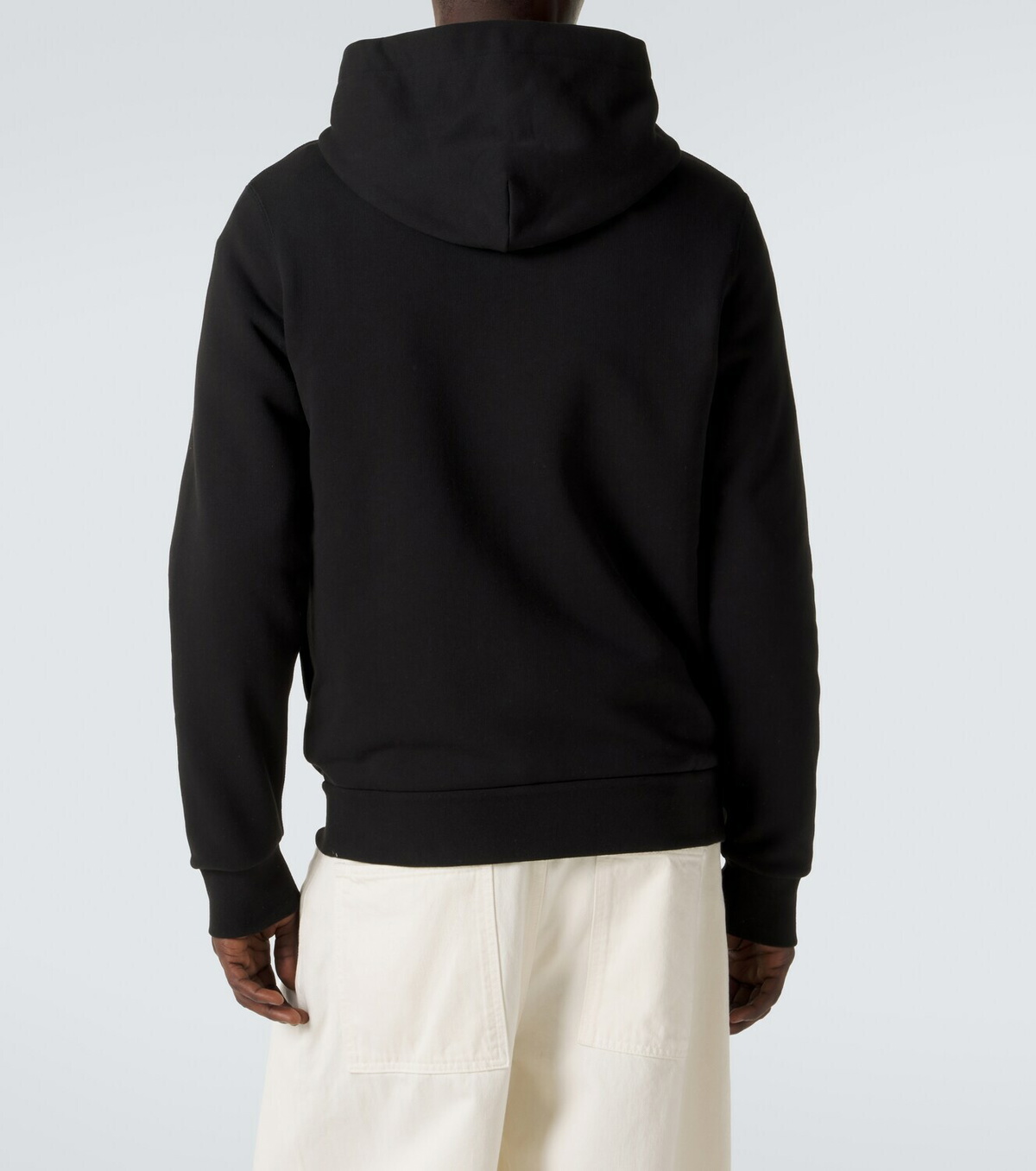 Moncler Logo cotton zip-up hoodie