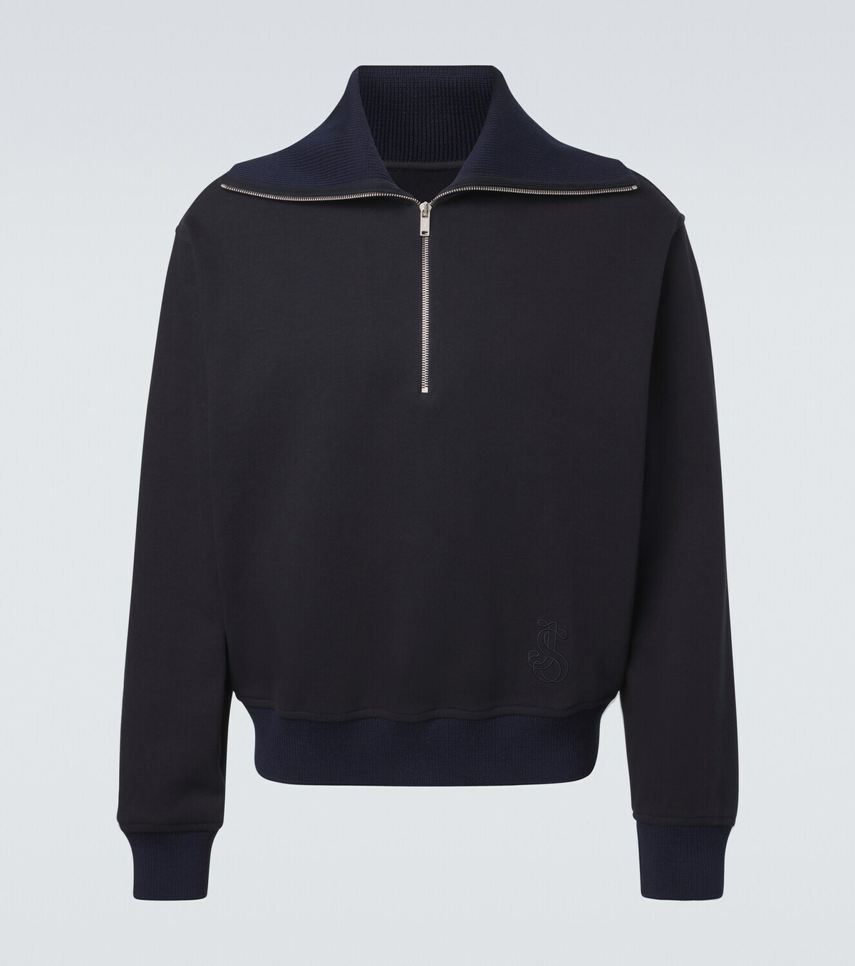 Jil Sander Cotton half-zip sweatshirt Jil Sander
