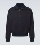 Jil Sander Cotton half-zip sweatshirt