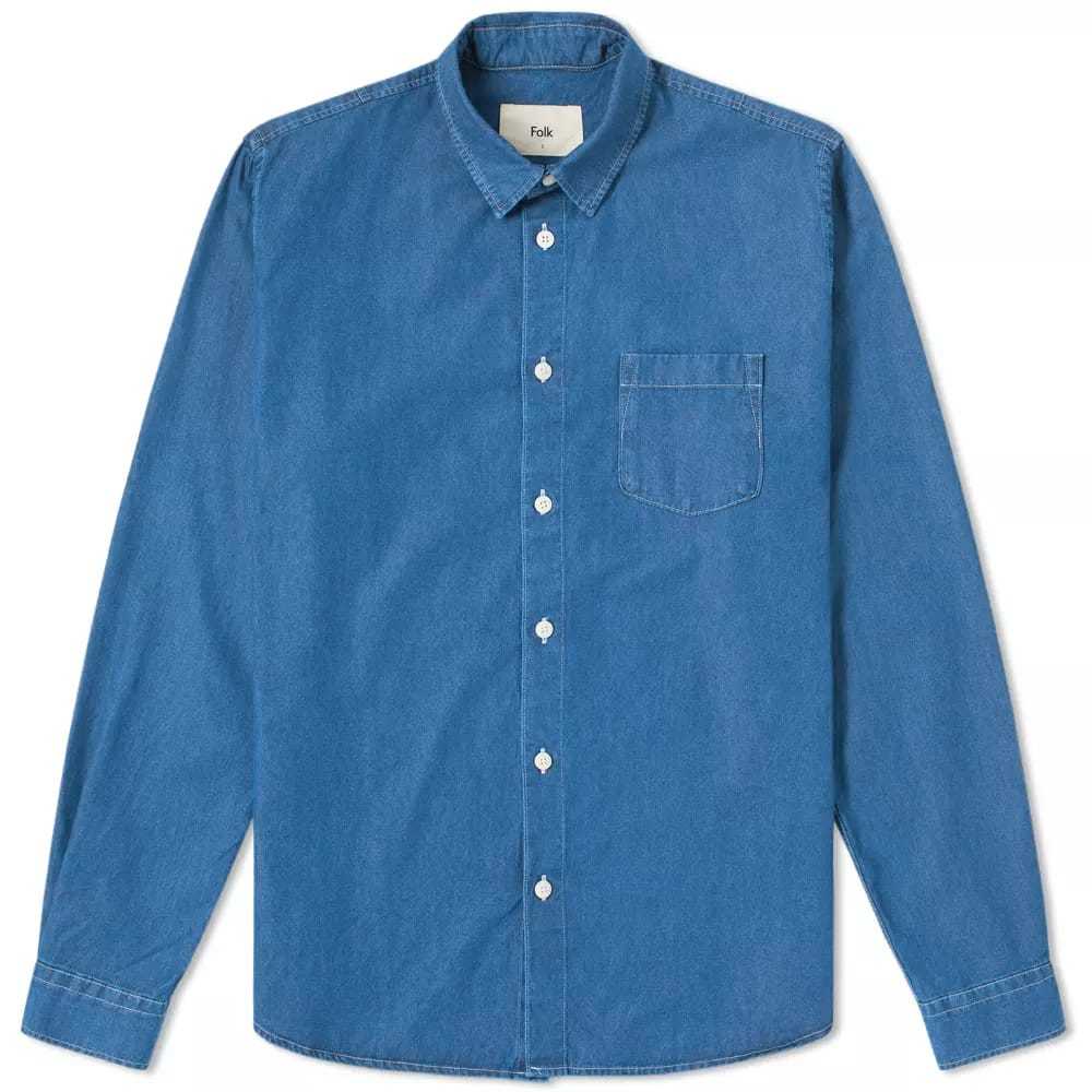 Folk Degree Shirt Blue Folk