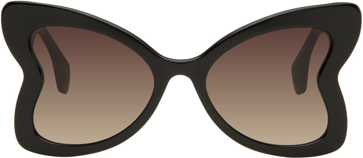 Vivienne Westwood Black Athalia Sunglasses