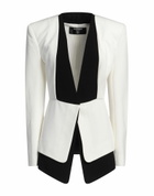 Balmain Womens Blazer in White