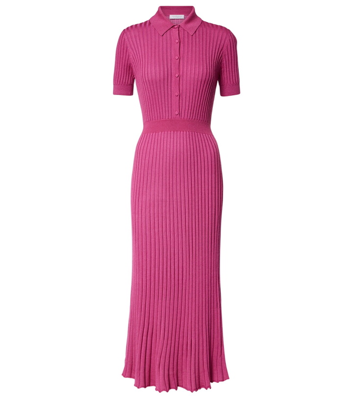 Photo: Gabriela Hearst Amor cashmere and silk midi dress
