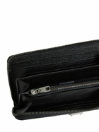 DOLCE & GABBANA - Dauphine Leather Zip Around Wallet