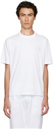 Lanvin White Embroidered T-Shirt