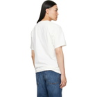 Givenchy White 'Givenchy Paris Paint Print' Cotton T-shirt
