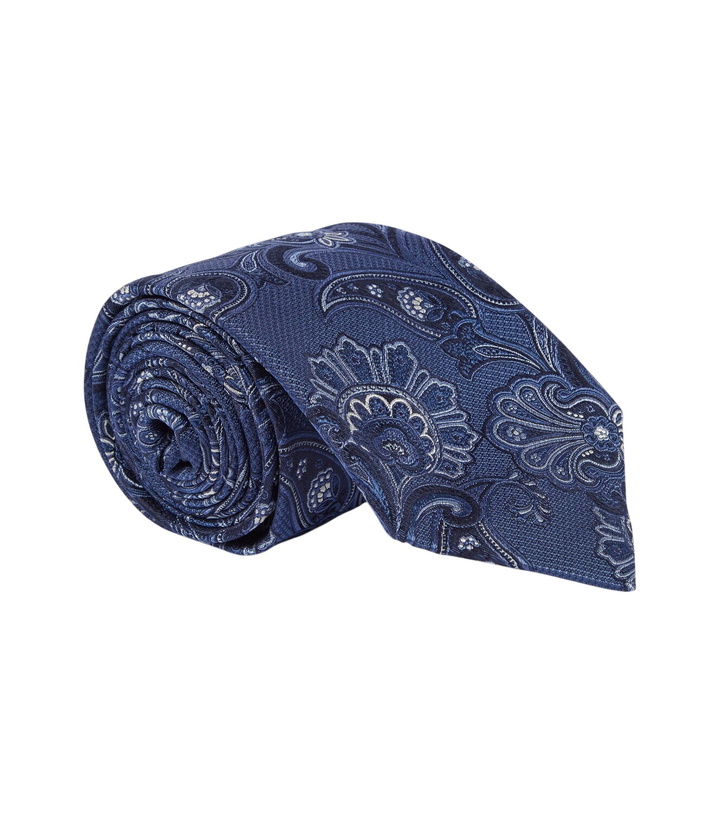 Photo: Etro Paisley silk jacquard tie