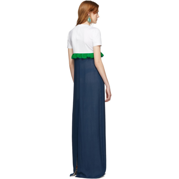 prada t shirt dress S/S 2019 Floral Appliqu T-Shirt Dress - Prada