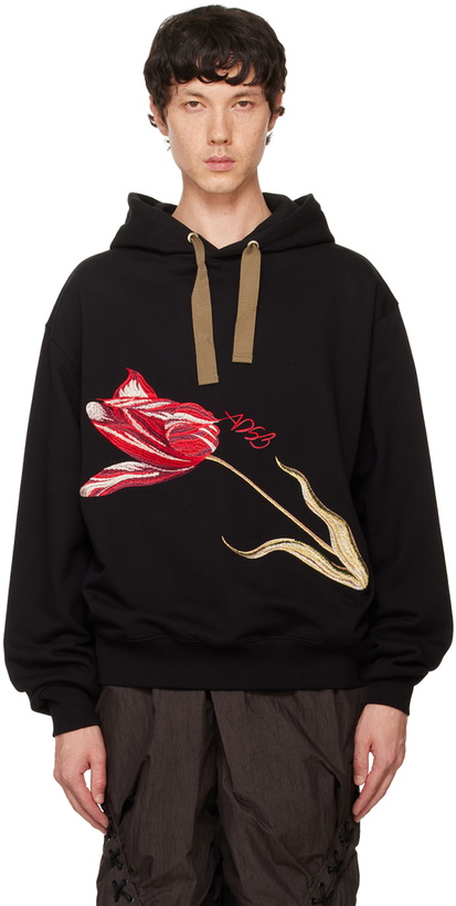 Photo: Andersson Bell Black Essential 'ADSB' Fiore Hoodie