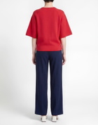 Khaite Womens Sweater in Red