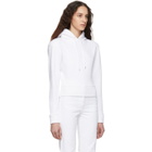 A-Plan-Application White Fitted Hoodie