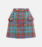 Vivienne Westwood - Tartan wool miniskirt