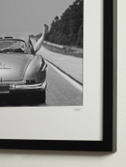 Sonic Editions - Framed 1986 Gullwing Mercedes Print, 16" x 20"