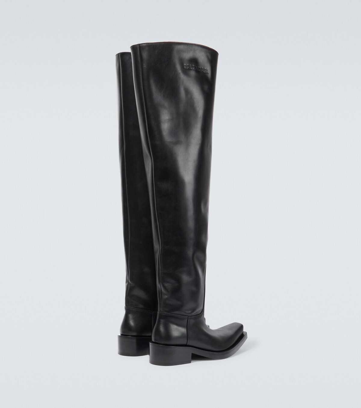 Balenciaga Santiago over-the-knee leather boots Balenciaga