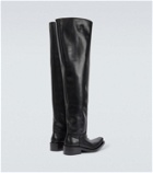 Balenciaga Santiago over-the-knee leather boots