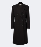 The Row Keone wool and cotton-blend coat