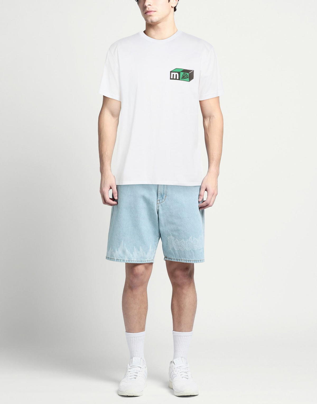 Modes Mens T-shirt in White
