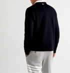 Thom Browne - Striped Merino Wool Sweater - Blue