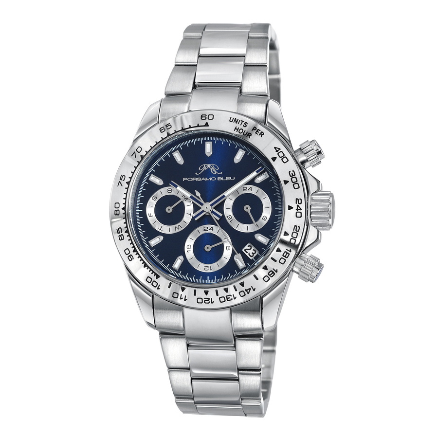 Porsamo Bleu Alexis Quartz Blue Dial Ladies Watch 922AALS