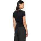 Y-3 Black W Ftd Ss T-shirt