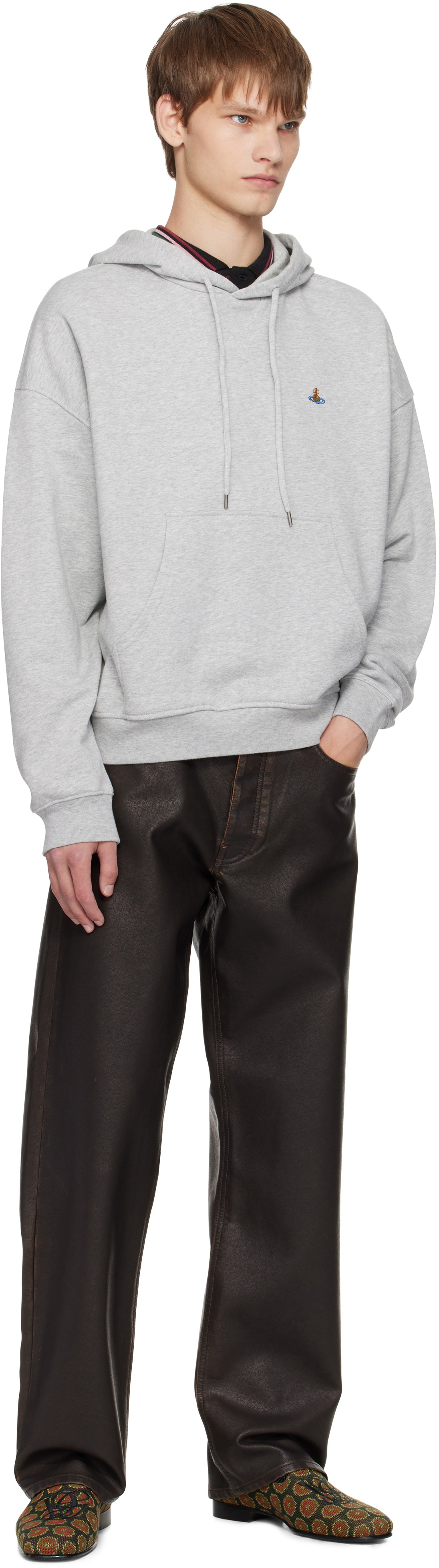 Vivienne Westwood Gray Ashton Hoodie
