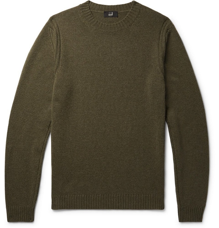 Photo: Dunhill - Cashmere and Yak-Blend Sweater - Men - Green