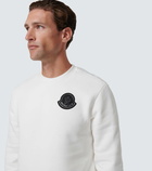 Moncler Logo cotton jersey sweatshirt