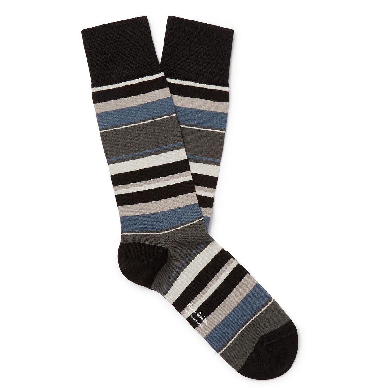 Paul Smith - Striped Stretch Cotton-Blend Socks - Multi Paul Smith