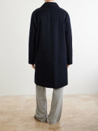 A.P.C. - Mac Hugo gabardine trench coat - Blue