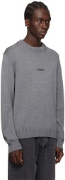 Han Kjobenhavn Gray Embroidered Sweater