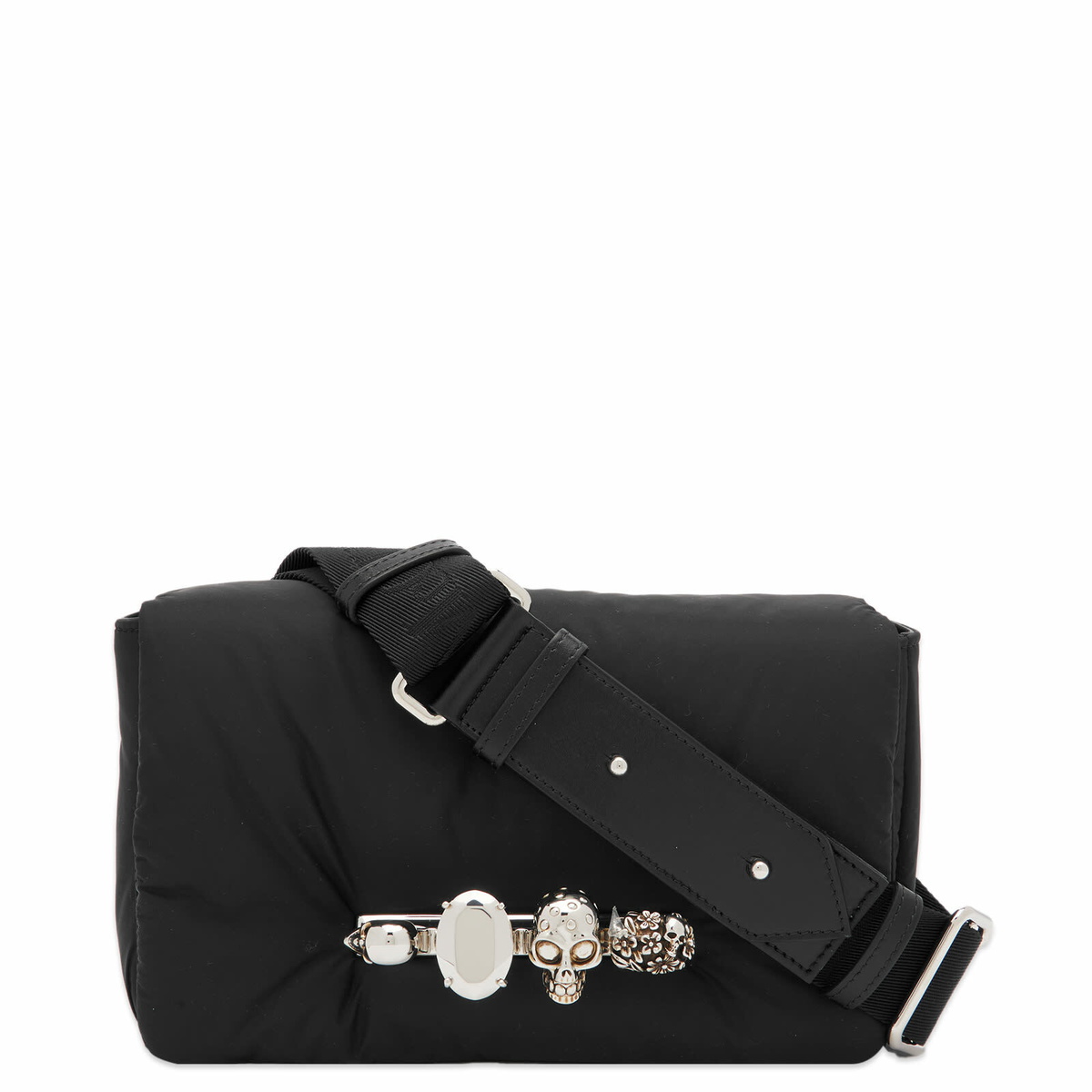 ALEXANDER McQEEN ボディバッグ ブラック アレキサンダーマックイーン Alexander McQueen 【メンズ】【ALEXANDER