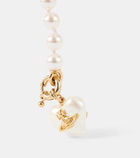 Vivienne Westwood Sheryl faux pearl gold-plated bracelet