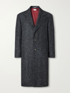 Brunello Cucinelli - Herringbone Twill Coat - Gray