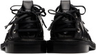 Simone Rocha Black Multi-Lace Cutout Brogues
