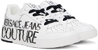 Versace Jeans Couture White & Black Starlight Sneakers