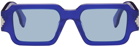 Marcelo Burlon County of Milan Blue Maiten Sunglasses