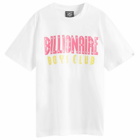 Billionaire Boys Club Men's Straight Logo T-Shirt in White