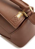 Loewe X Suna Fujita Puzzle Edge Hamster Mini Leather Cross-body bag - Brown - One Size