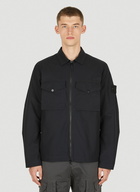 Compass Patch Jacket in Black