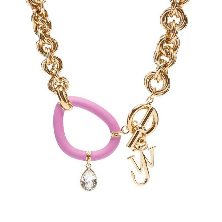 Photo: JW Anderson Oversized Chain Crystal Necklace