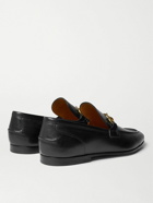 GUCCI - Jordaan Horsebit Leather Loafers - Black